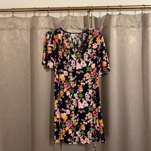 Floral cocktail dress